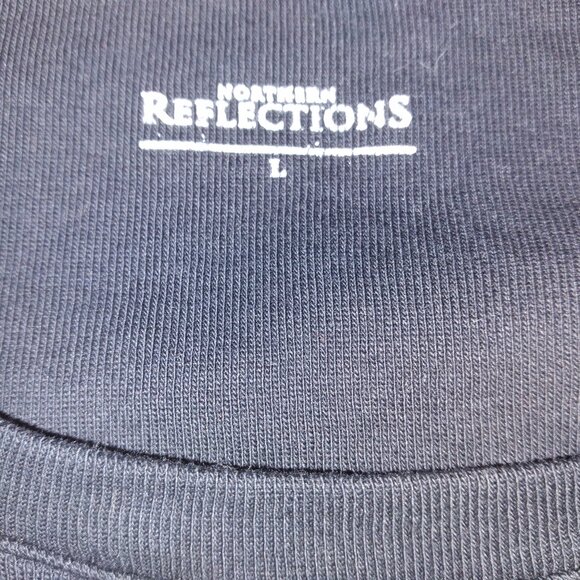 Reflections, Black Top, Cotton 100 %, Size - L - Picture 3 of 4